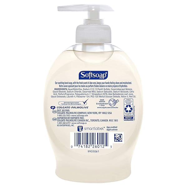 SOFTSOAP LIQUID HAND SOAP, ALOE – 7.5 FLUID OUNCE