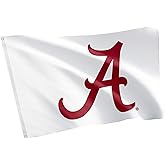 Desert Cactus The University of Alabama Flag Crimson Tide Bama UA Flags Banners 100% Polyester Indoor Outdoor 3x5 (Flag X)