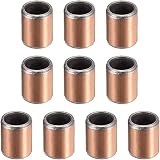 sourcing map Sleeve Bearings 6mm Bore x 8mm OD x 10mm Length Oil-less Bushings view 1