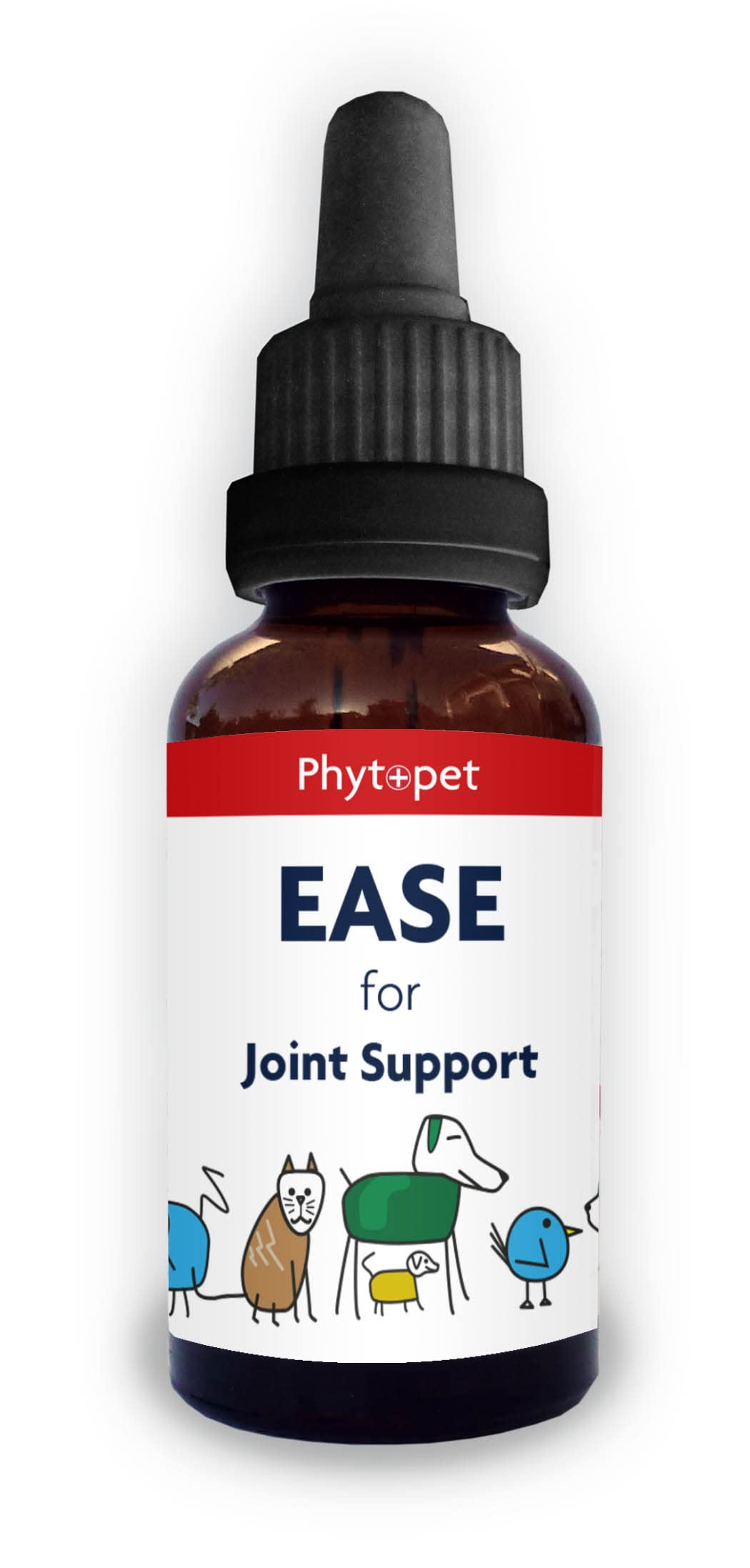Phytopet Ease | 100ml | 100% Natural Herbal Remedy | Joint Support For Dogs, Cats, Horses, Birds, Pets | Stiff and Achy Joints, Older Pets Struggling With Mobility |
