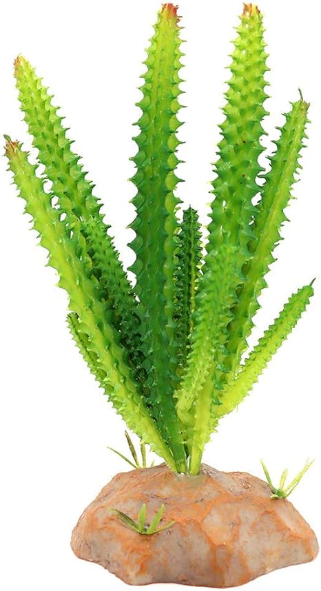 Amazon Com Slson Reptile Plants Terrarium Decor Cactus Plastic