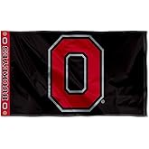 College Flags & Banners Co. Ohio State Buckeyes Printed Header 3x5 Foot Banner Flag