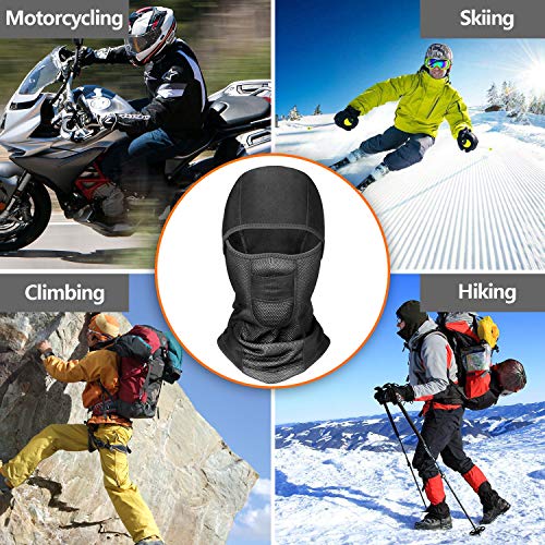 YINXN Balaclava Mask, Winter Ski Mask Balaclava Face Mask Windproof Fleece Tactical Balaclava Face Mask for Men, Women, Skiing, Cycling, Snowboarding