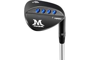 MAZEL Forged Golf Sand Wedge,Gap Wedge,Lob Wedge for Men,48/52/54/56/58/60 Degree Individual Golf Wedge,Milled Face for More Spin,Right Hand