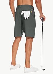 JWM Mens 9" Stretch Golf Shorts - Lightweight