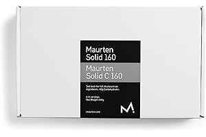 Maurten Energy Bar Mix Box 6x Solid 160, 6x Solid C160 - Box with 2 Mini-Bars on Oat-Rice Base - Power Bar with 40 g Carbohydrates for Endurance Sports like Marathon - Low Fiber, Vegan, Gluten-Free