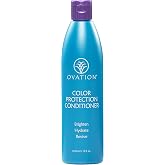 Ovation Hair Color Protection Conditioner - Hair Conditioner for Colored Hair - 12 oz - Brightens and Hydrates Color-Treated Hair - With Quinoa, Aloe Vera, Argan Oil - No Parabens and Sulfates