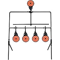 KNINE OUTDOORS Resetting Shooting Target Airsoft Rimfire Pellet BB Gun Target, Rated for .22 .177 Caliber