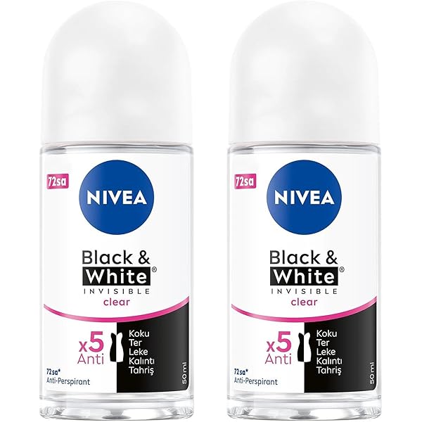 Amazon.com : Nivea Invisible for Black & White Clear Roll-On