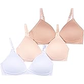 Tahari Womens 3-Pack Molded Wireless Bras