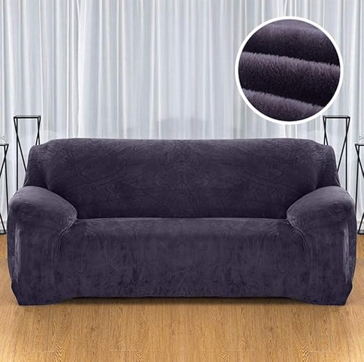 Amazon Com L Wwxxzy Plush Stretch Sofa Cover 1 2 3 4 Seater Thick