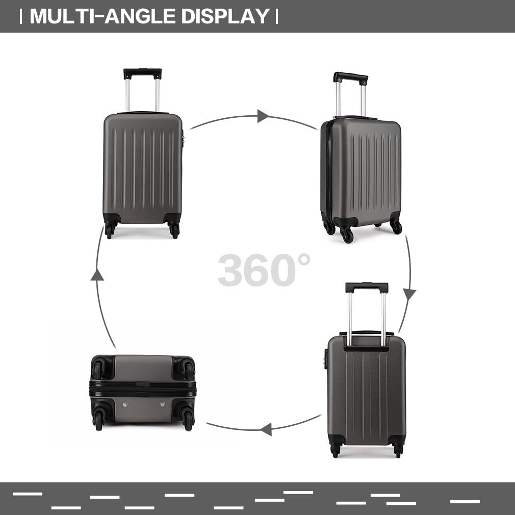 Kono Koffer Trolley Reisekoffer M L xL Set Hartschale Kofferset