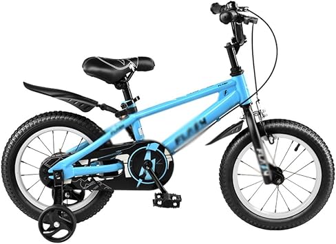 Amazon Haizhen マウンテンバイク 子供用自転車14インチ16インチ18インチ12インチ男性と女性のベビーカー3歳6歳の自転車 新生児 色 12 Blue 子ども用自転車 子ども用自転車