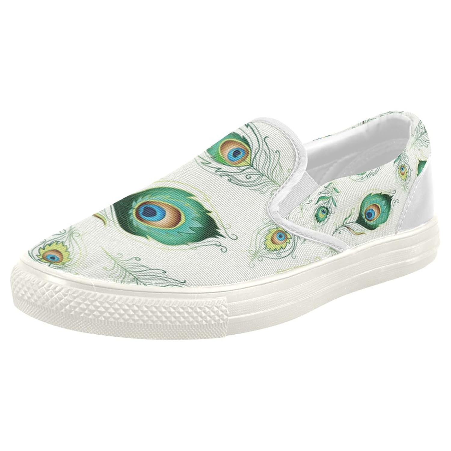 peacocks canvas shoes