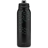 Ello Pop & Fill Insulated Stainless Steel Water Bottle with Quick Fill Lid, Leakproof Locking, Sip or Chug Spout, BPA-Free, Double Wall Vacuum Insulated for Sports, Travel & School- 22oz / 32oz / 40oz