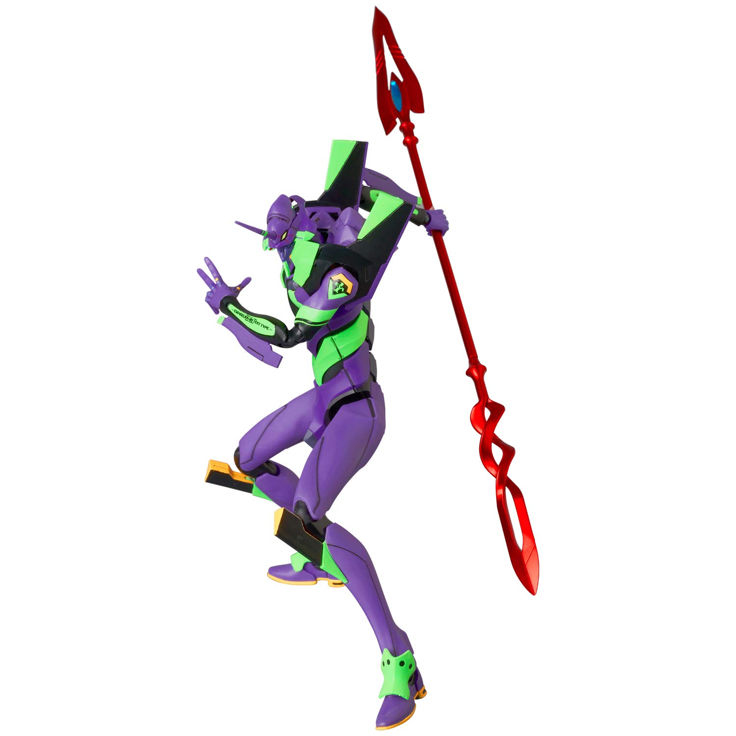 Medicom Evangelion: Eva-01 Shogo-Ki (2021 Version) Mafex Action Figure, Multicolor