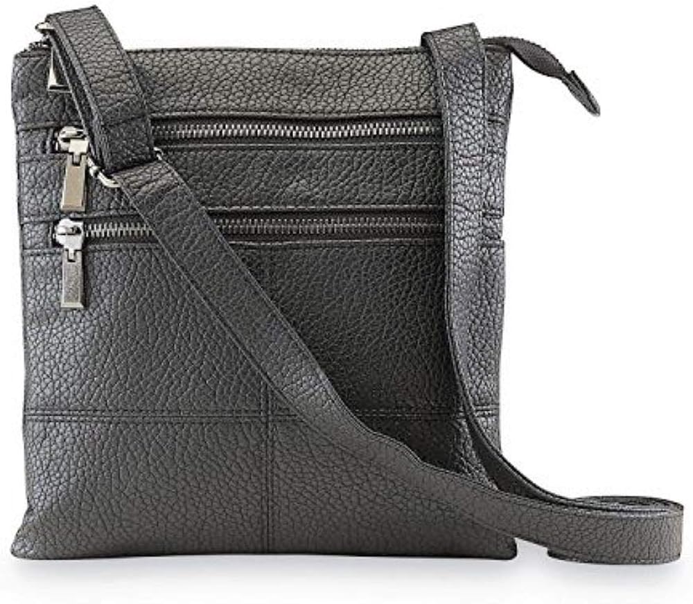 Jaclyn Smith Women's Double Compartment Cross body Purse: Handbags ...