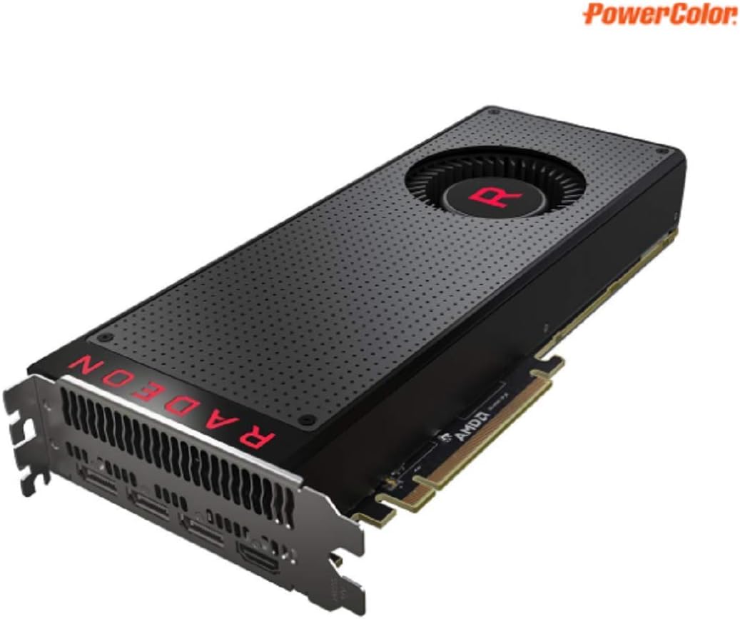 Amazon Com 19 Powercolor Radeon Rx Vega 64 Directx 12 Axrx Vega 64 8gbhbm2 3dh 8gb 48 Bit Hbm2 Pci Express 3 0 Crossfirex Support Atx Video Card Fan Cooled Black Computers Accessories