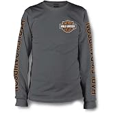 Harley-Davidson Men's Long Sleeve Bar &amp; Shield Shirt 30291744