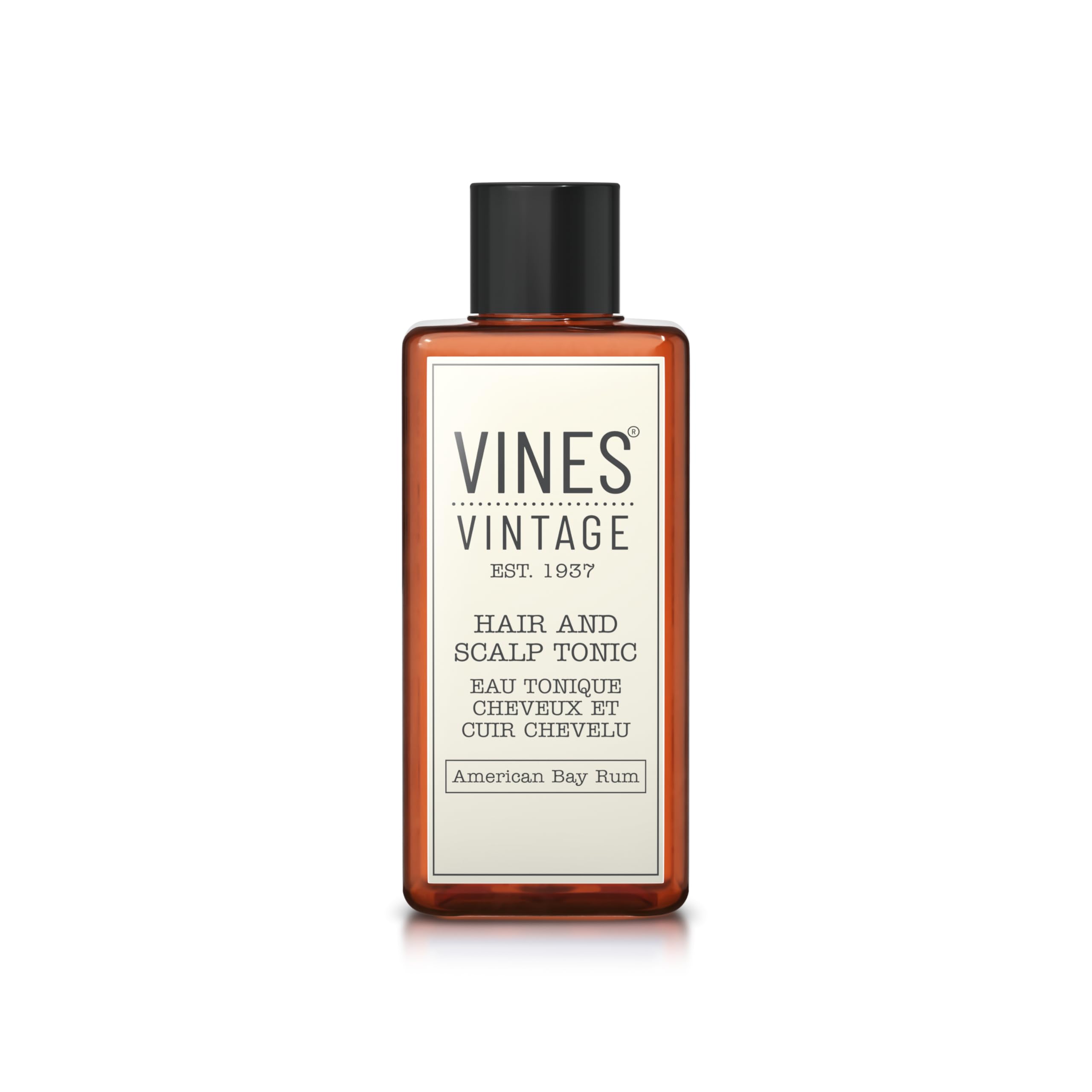Vines Vintage Men's Scalp & Hair Tonic | American Bay Rum | Spicy Aroma. 200ml