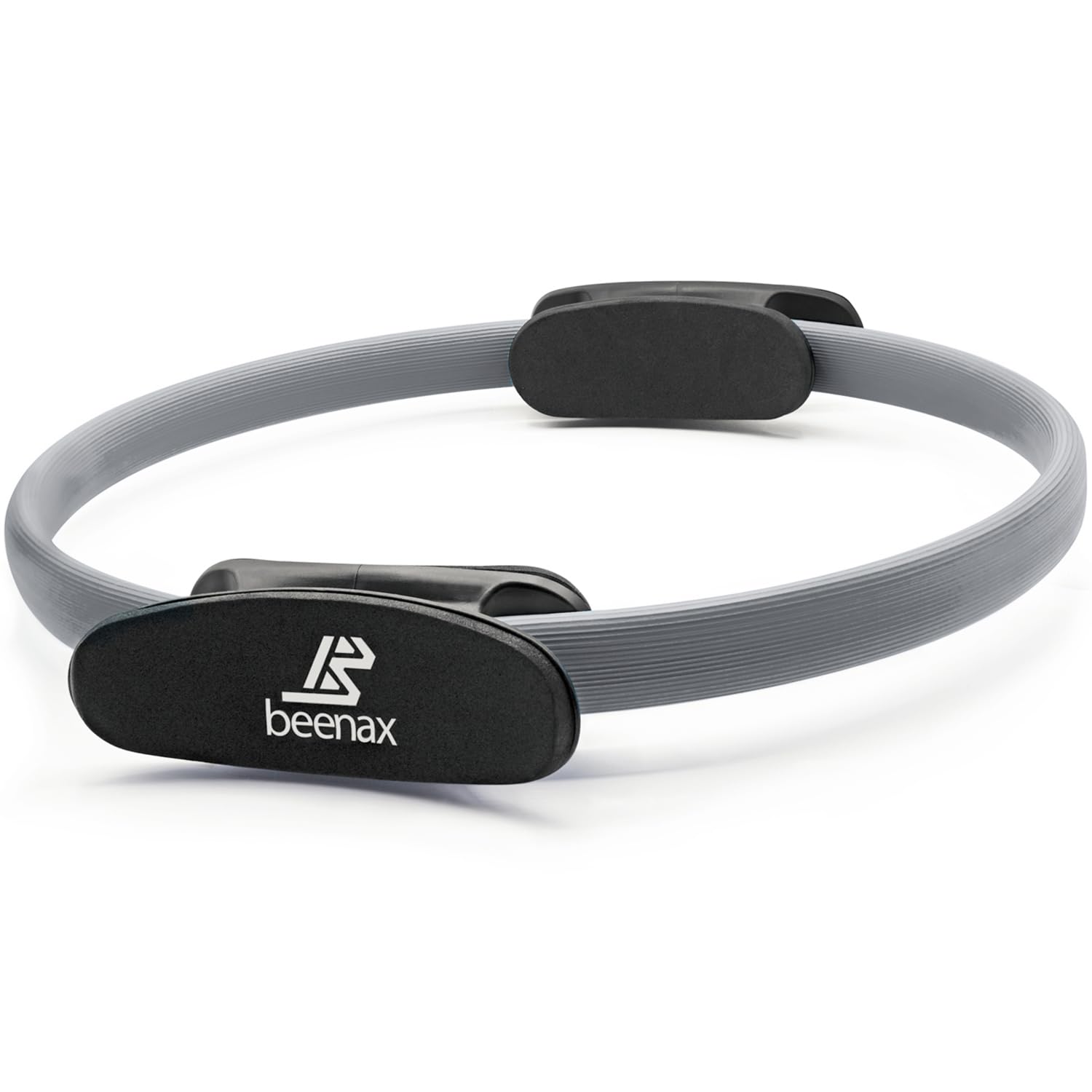 Beenax Pilates Ring - Double Handle Exercise Circle, Fitness Magic Circle - Perfect for Yoga, Core Training, Physical Therapy and Toning Thighs, Abs and Legs (Strong & Resistant) - 14” / 36cm