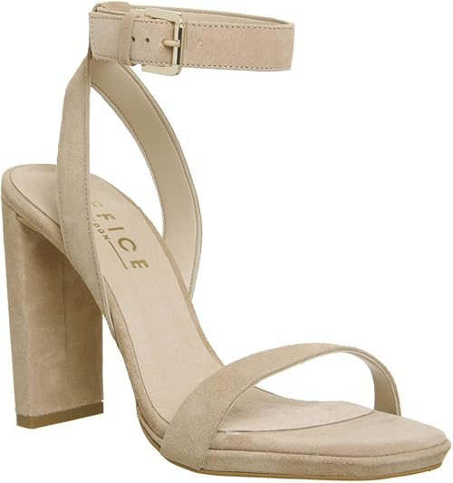 nude block heels uk