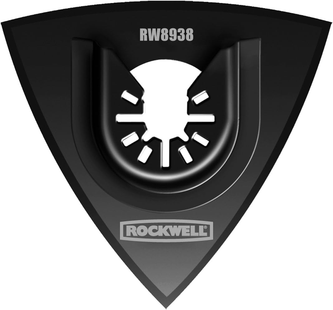 Rockwell RW8938 Sonicrafter Oscillating Multitool Perforated Sanding Pad with Universal Fit System, 2-Pack - Oscillating Sanding Pad - 