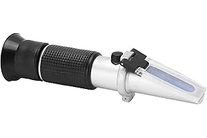 01 02 015 Concentration Tester, 28-62% brix Sugar Refractometer Refractometer with Screwdriver for Household for Food Industry for Agricultural