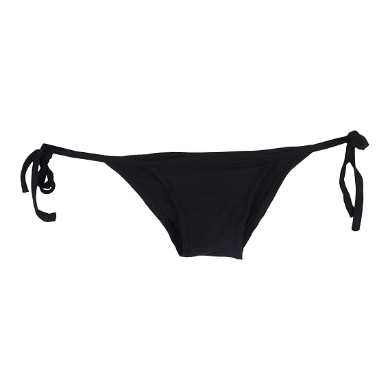 black cotton thongs
