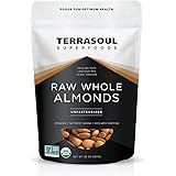 Terrasoul Superfoods Raw Unpasteurized Organic Almonds (Sproutable), 2 lbs