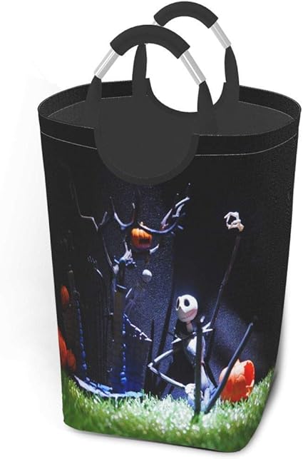 Hdadwy Zusammenklappbare Wäschekörbe Große Halloween-Figuren Schmutzige