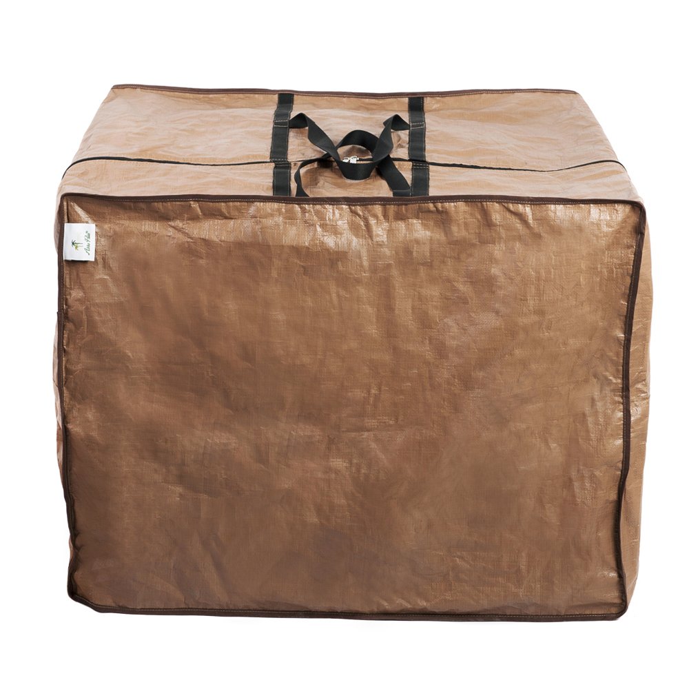 Protective Zippered Patio Cushion Cover Storage Bag, 32''L x 32''W x 24