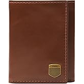Fossil Men's Leather Trifold Wallet for Men