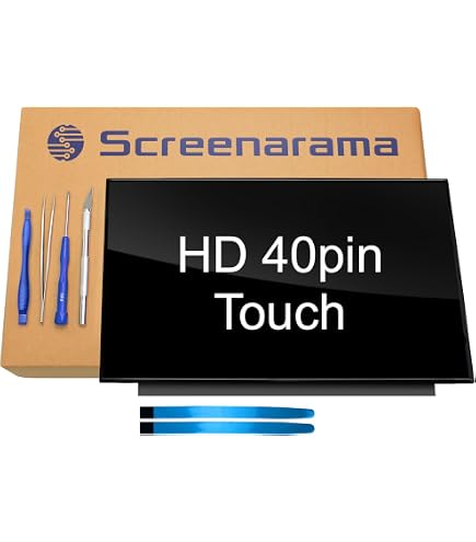 Schermo LCD Di Ricambio Per Laptop 17.3 Pollici HD+ (1600x900), 30 Pin Slim, Compatibile Con AU Optronics B173RTN02.1, B173RTN02.2, HW5A - 5