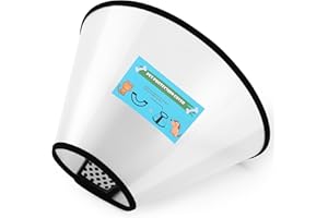 GLADOG Soft Dog Cone Collar, 3 PCS (XL is Only 1 PCS) Flexible Plastic Cone for Dogs After Surgery, Dog Recovery Collar, Adju