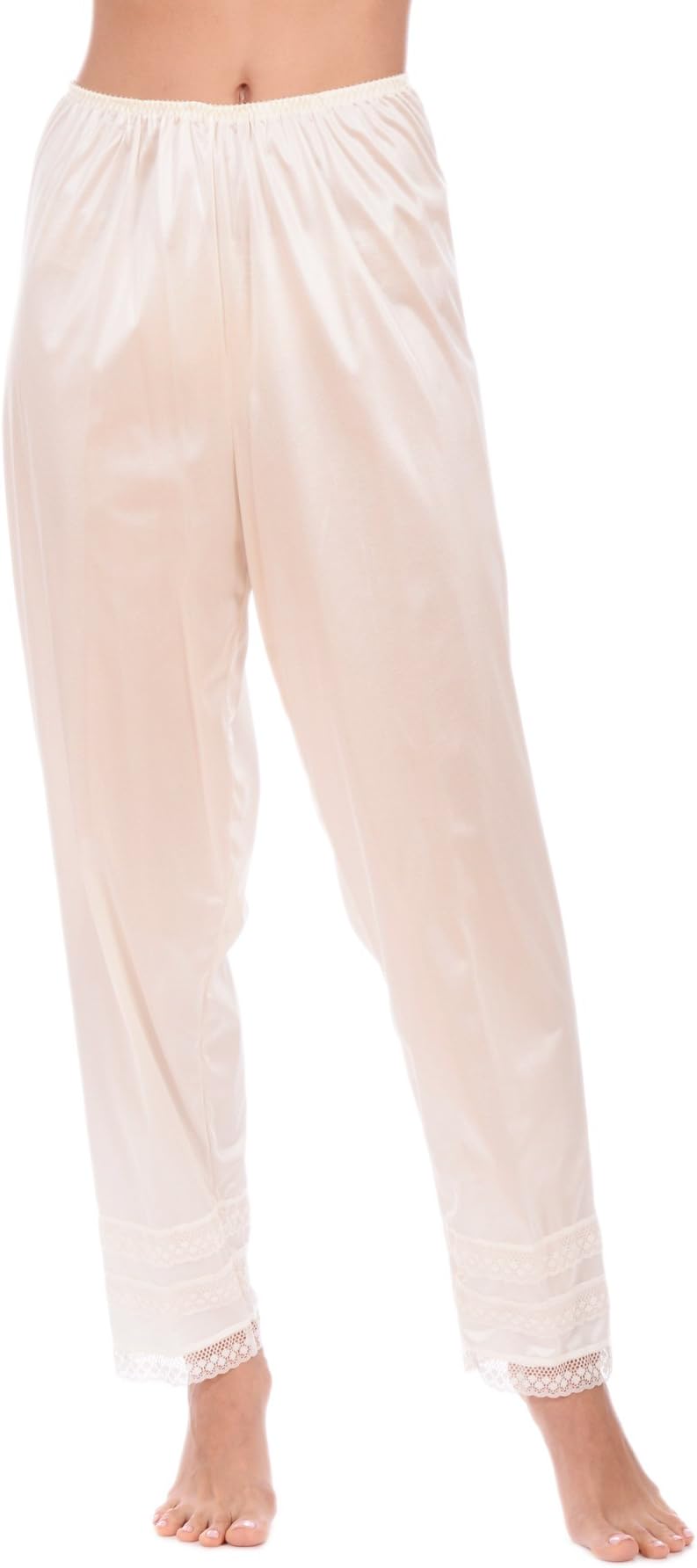 Patricia Womens Pant Liner Half Slip Lace Snip-It (37-41 inches S-XXXL)