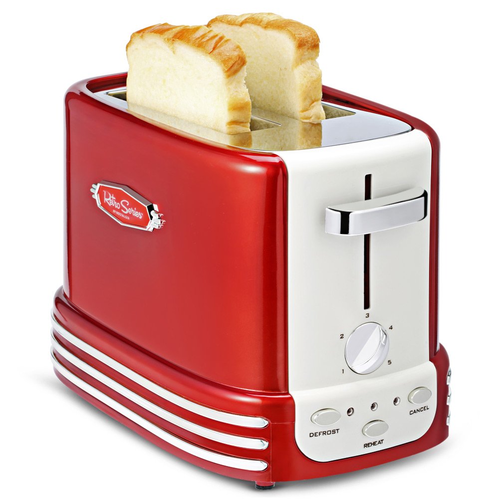 Nostalgia retro Series Toaster tostadora rodajas  W