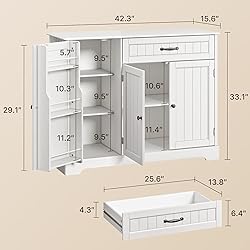 Gizoon Kitchen Sideboard Buffet Cabinet with