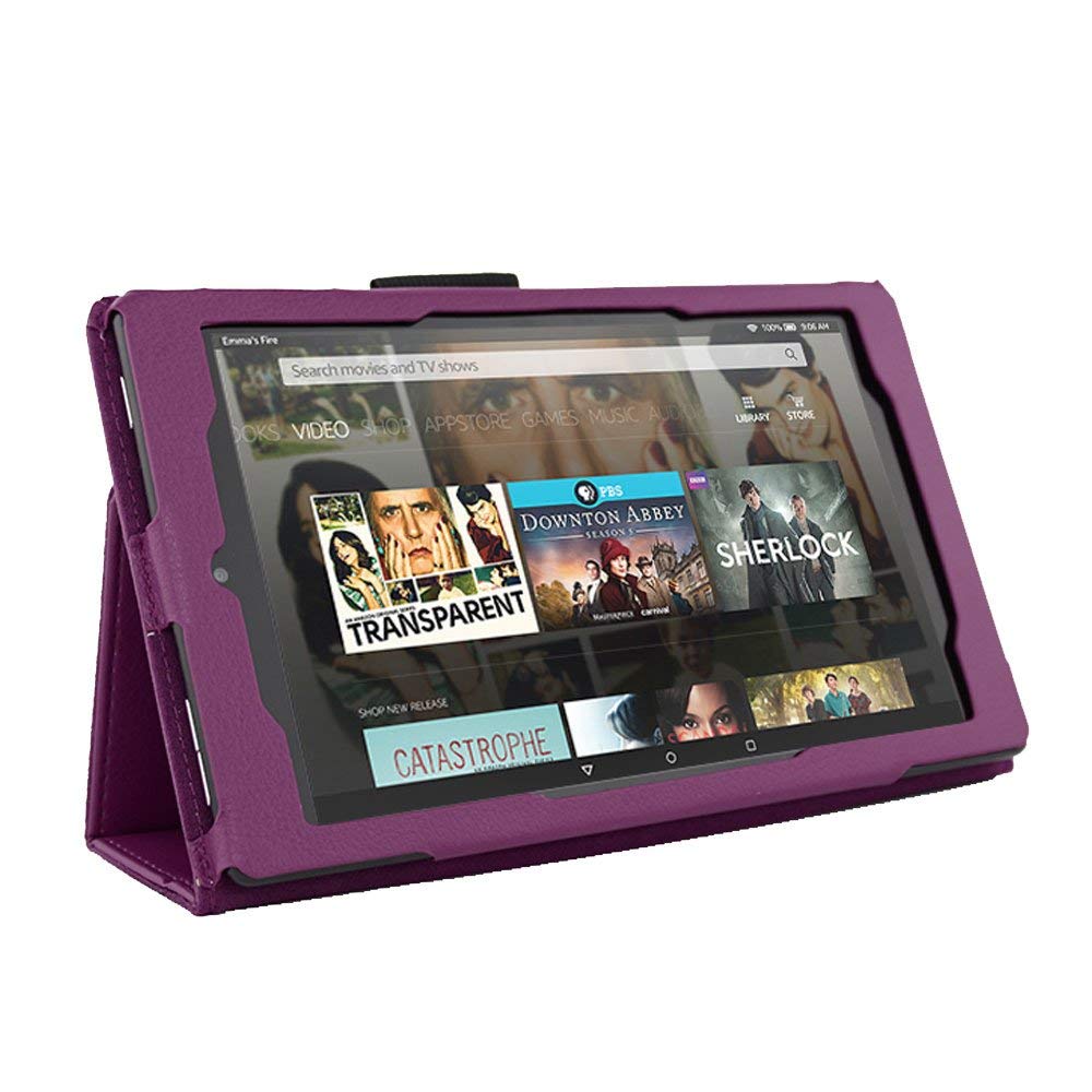 Kindle Fire HD Purple Case With Stand & Hand Grip Amazon.co.uk Electronics