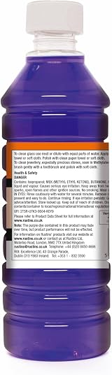 Rustins Methylated Spirit Cleaning Degreasing 250ml 500ml view 2