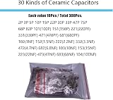 MOGAOPI Electronic Component Kit 1390 Pcs Diodes Resistors Capacitors view 6