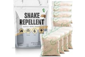 KQCWKH Snake Repellent for Yard Powerful, Outdoor Snake Deterrents, Snake Away Repellant, Pet Safe Snake Repellent Indoor, Keep Snake Out of Yards, Gardens, Garages, Patios- 8 Packs