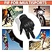 Full Finger Tactical Gloves Touch Screen and Hard Knuckle Protection for Cycling Motorcycle Airsoft Paintball CS Game Outdoor Activity. (Khaki, L)