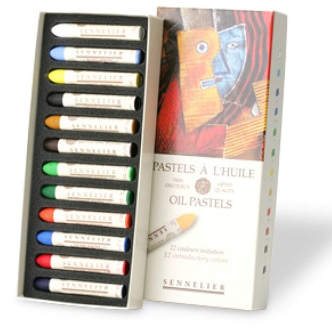 SENNELIER OIL PASTEL Set of 12 Introductory Colours