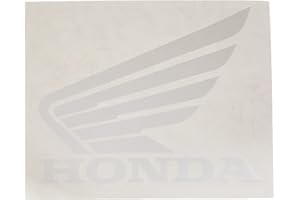Factory Effex 04-2692 White 'Honda Wing' Die-Cut Dealer Sticker, (Pack of 3)