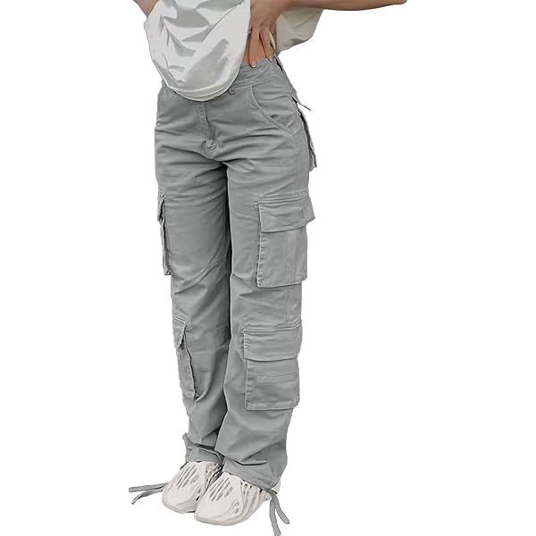 VIAVANDA high waist cargo pants 美品　S Viatabuna High Waisted Cargo Pants for Women Baggy Y2k Straight