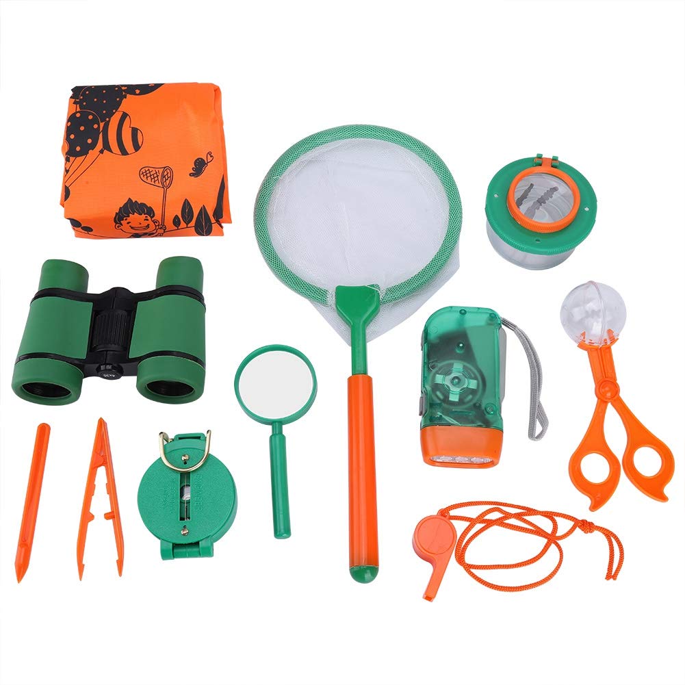 Kids Explorer Kit Outdoor Adventure Kit for Kids with Toy Binoculars