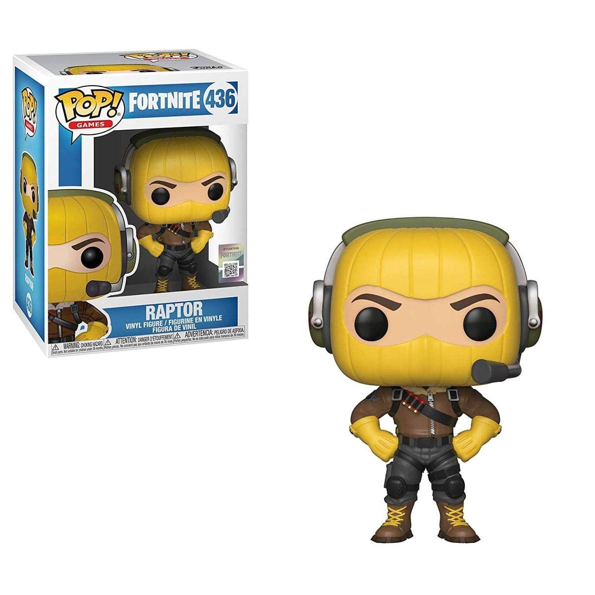 Funko POP! Games: Fortnite - Raptor - Collectable Vinyl Figure - Gift Idea - Official Merchandise - Toys for Kids & Adults - Video Games Fans - Model Figure for Collectors and Display