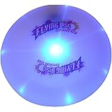 Sport Disc CFTech LED Flying Disc Light Up Frisbee Glow in the Dark for Night Games,185 Gram, Diameter 9.8 inch