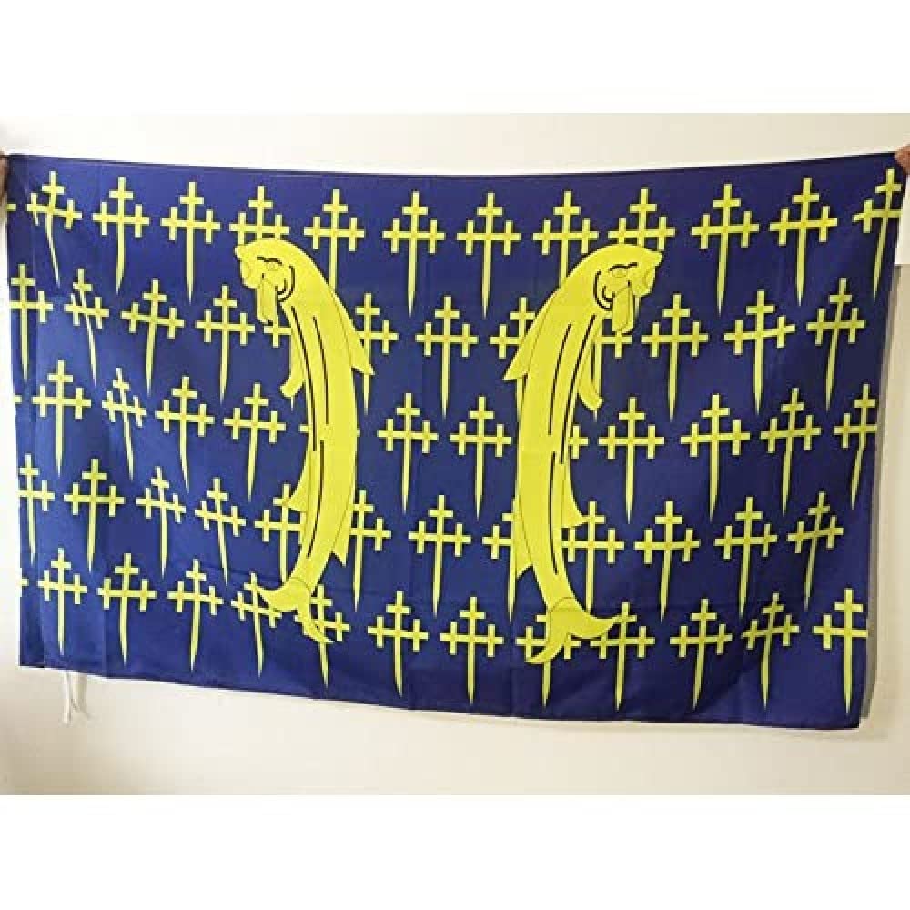 AZ FLAG - Meuse Flag - 2x3 Ft - French department Banner with Sleeve - 100% Polyester - Fade Resistant - Vivid Colors - 2' x 3' Feet - 90x60 Cm